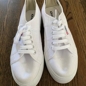 Superga low-top platform sneakers